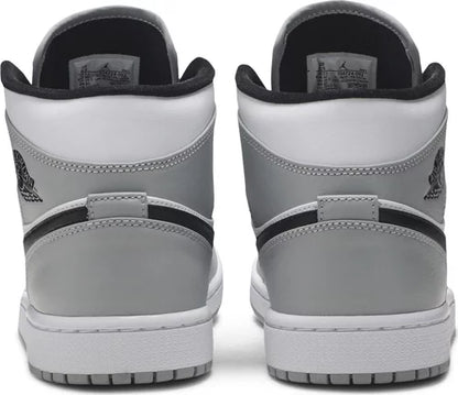 Nike Mens Air Jordan 1 Mid Sneakers - 'Smoke Grey'