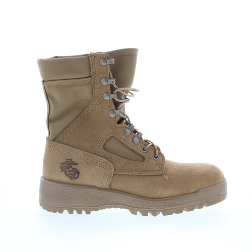 McRae Marine Hot Weather Made In USA 58MB Mens Brown Suede Tactical Boots