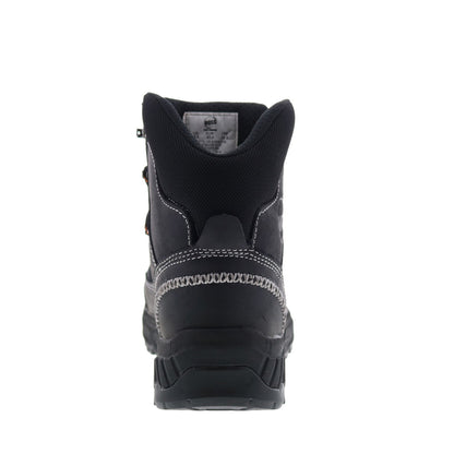 Hoss Blocker Aluminum Toe Waterproof Mens Black Extra Wide Work Boots