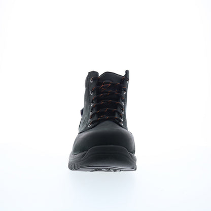 Hoss Basin 60141 Mens Black Leather Lace Up Work & Safety Boots