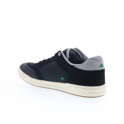 Emerica Heritic 6101000155975 Mens Black  Skate Inspired Sneakers Shoes