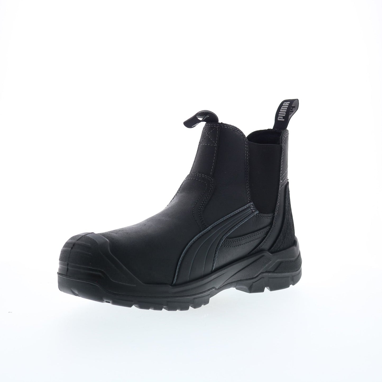 Puma Safety Tanami Double Gore Electrical Hazard Soft Toe Mid Mens Black Work Boots