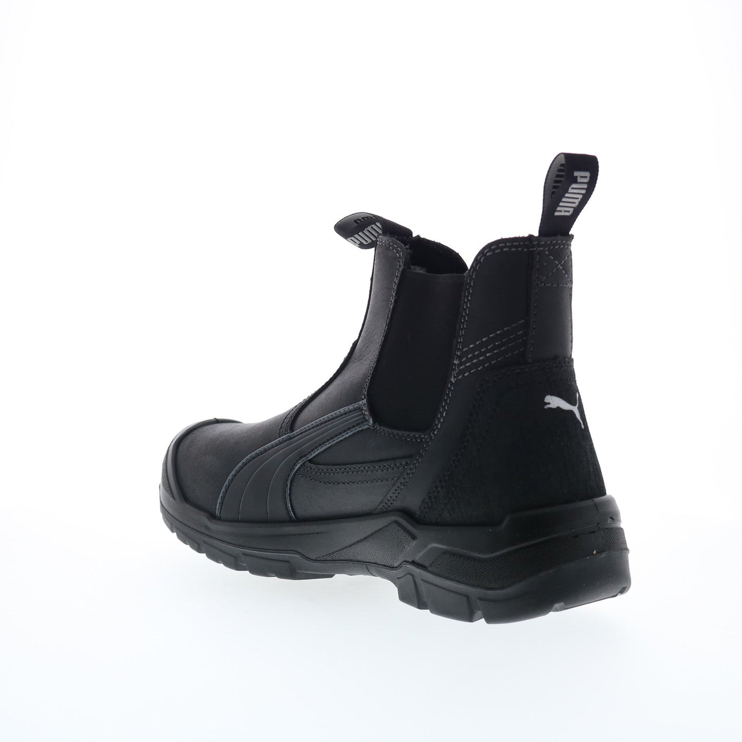 Puma Safety Tanami Double Gore Electrical Hazard Soft Toe Mid Mens Black Work Boots
