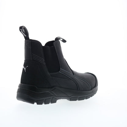 Puma Safety Tanami Double Gore Electrical Hazard Soft Toe Mid Mens Black Work Boots