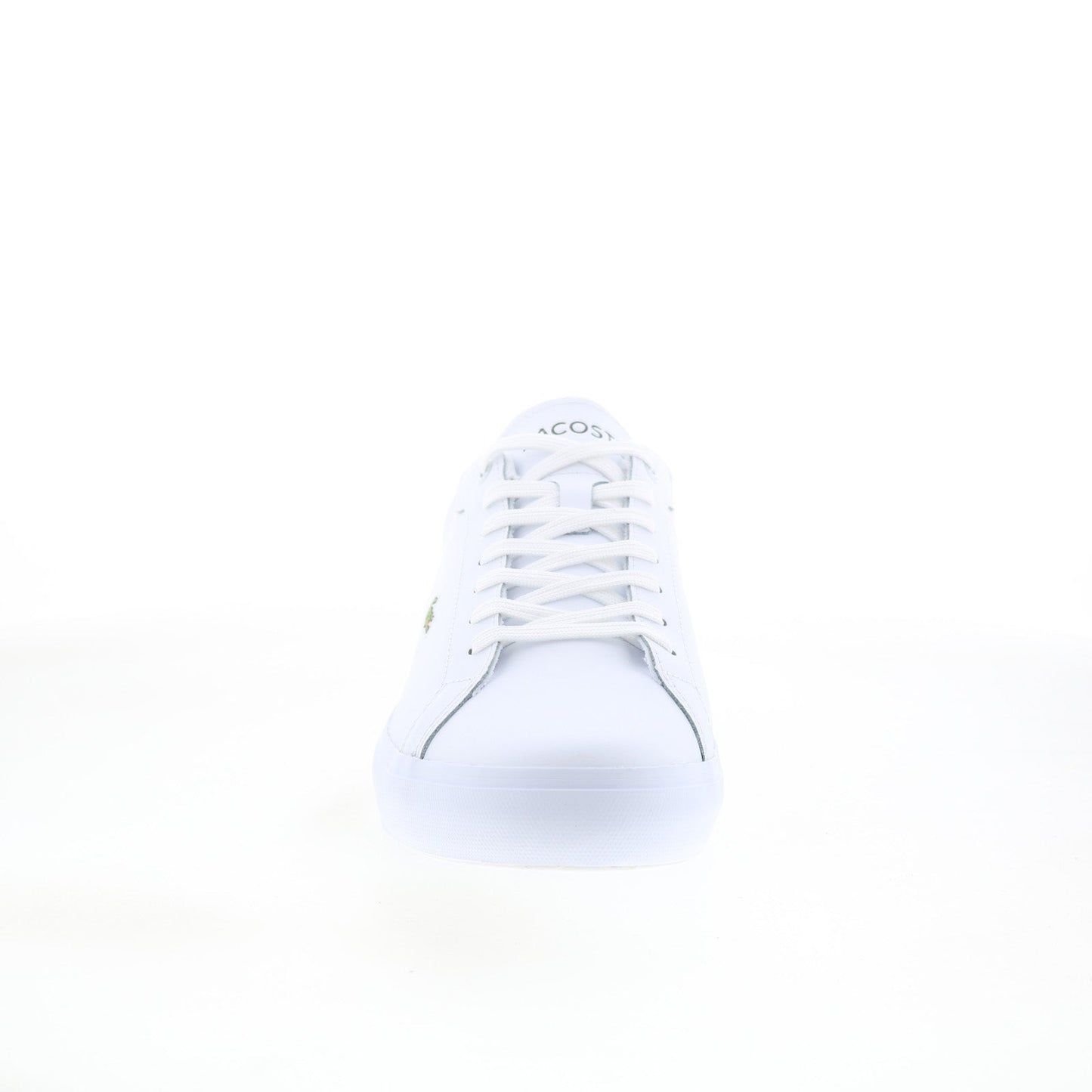 Lacoste Powercourt 125 2 SMA Mens White Leather Lifestyle Sneakers Shoes