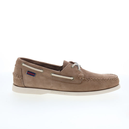 Sebago Portland Nubuck 7000GA0-910 Mens Brown Loafers & Slip Ons Boat Shoes