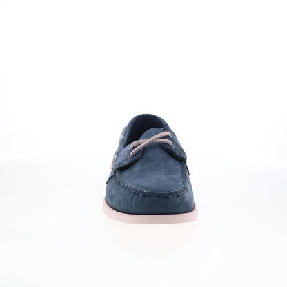 Sebago Portland Nubuck 7000GA0-A71 Mens Blue Loafers & Slip Ons Boat Shoes