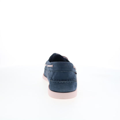 Sebago Portland Nubuck 7000GA0-A71 Mens Blue Loafers & Slip Ons Boat Shoes