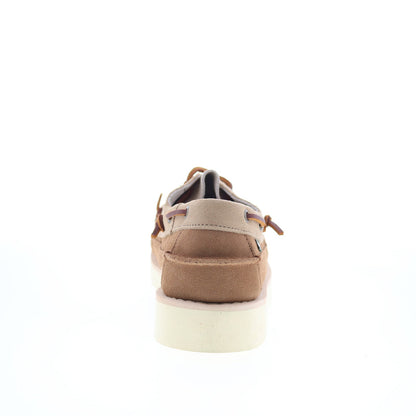 Sebago Cayuga 70015S0-959 Mens Brown Suede Loafers & Slip Ons Boat Shoes