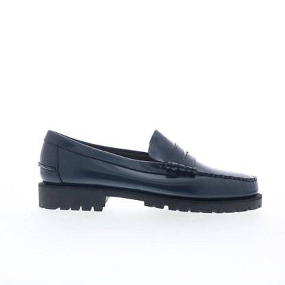 Sebago Dan Lug 7001HI0-A86 Mens Blue Loafers & Slip Ons Penny Shoes