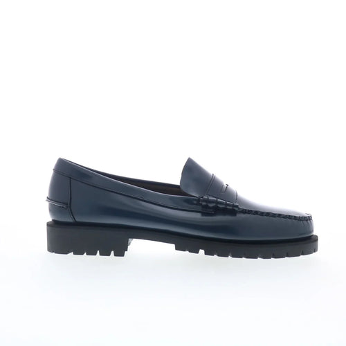 Sebago Dan Lug 7001HI0-A86 Mens Blue Loafers & Slip Ons Penny Shoes