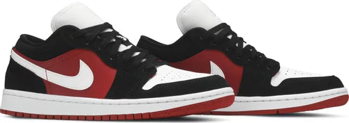 Nike Womens Air Jordan 1 Low Sneakers - 'Gym Red Black'