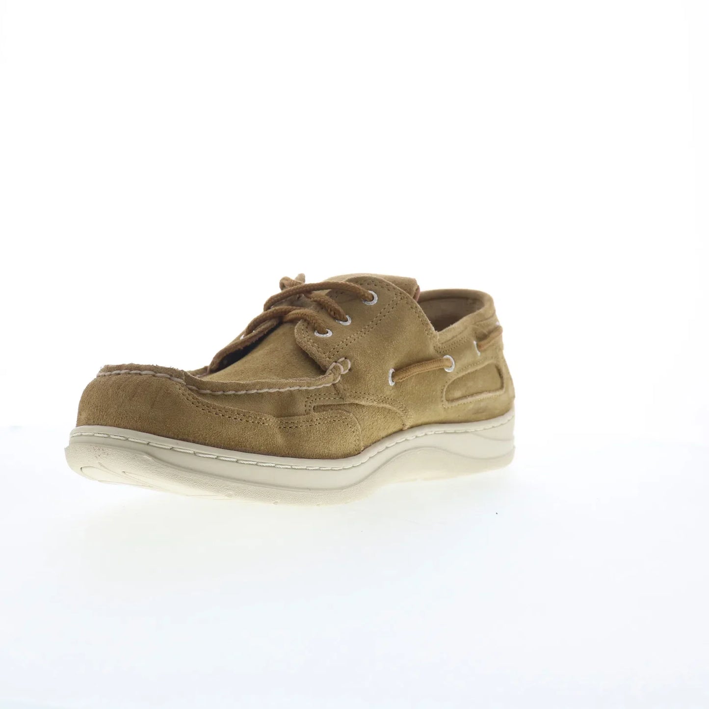 Sebago Scotty 71131QW-907 Mens Brown Suede Loafers & Slip Ons Boat Shoes