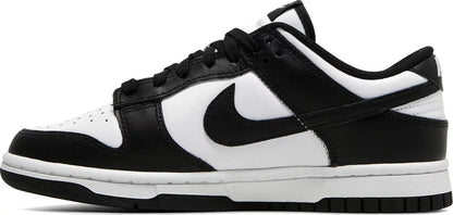 Nike Womens Dunk Low Sneakers - 'Black White'