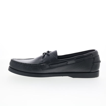 Sebago Portland Martellato Mens Black Loafers & Slip Ons Boat Shoes
