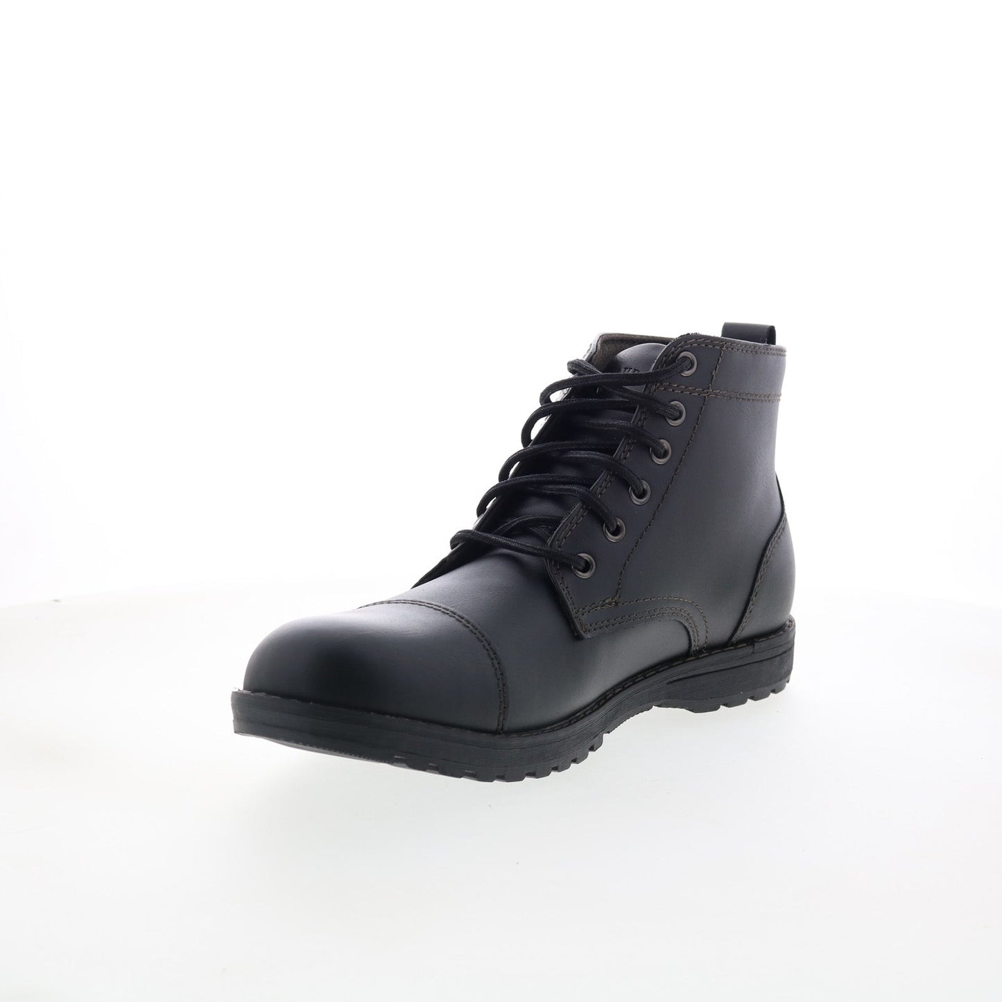 Eastland Jason Cap Toe 7372-01 Mens Black Synthetic Casual Dress Boots