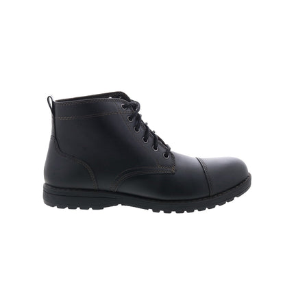 Eastland Jason Cap Toe 7372-01 Mens Black Synthetic Casual Dress Boots