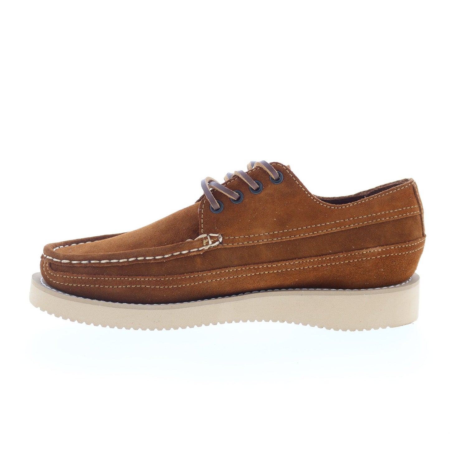 Sebago Makwa Suede 74112BW-907 Mens Brown Oxfords & Lace Ups Casual Shoes