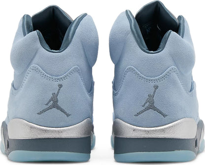 Nike Womens Air Jordan 5 Retro Sneakers - 'Blue Bird'