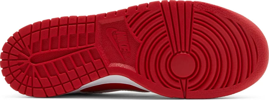 Nike Grade School Womens Dunk Low Sneakers - 'Championship Red'