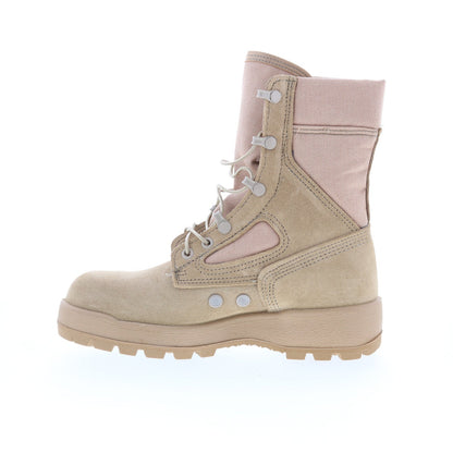 McRae Flame Resistant Hot Weather Made In USA Mens Beige Tactical Boots