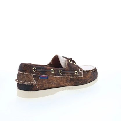 Sebago Portland Raw 781148W-A8I Mens Brown Loafers & Slip Ons Boat Shoes