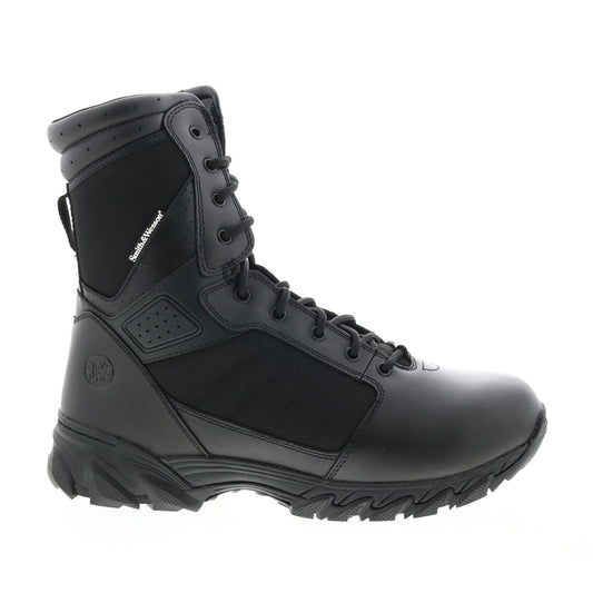Smith & Wesson Breach 2.0 8" Side Zip 810201 Mens Black Tactical Boots