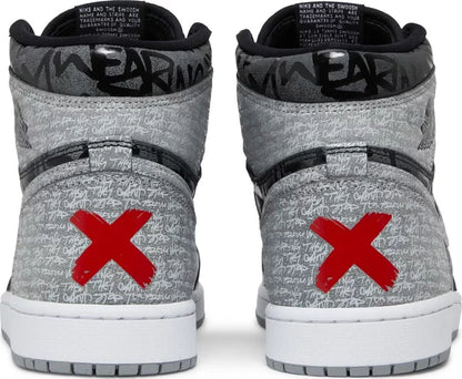 Nike Mens Air Jordan 1 High OG Sneakers - 'Rebellionaire'