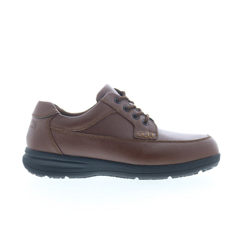 Nunn Bush Cam Moc Toe Mens Brown Extra Wide Oxfords & Lace Ups Casual Shoes