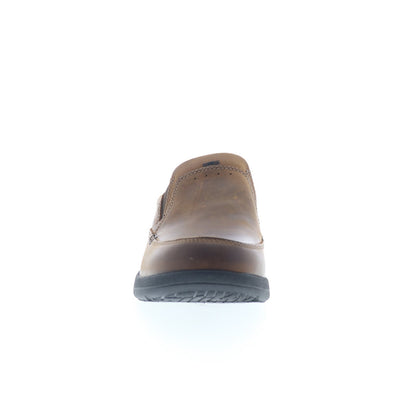 Nunn Bush Cam Slip On 84696 Mens Brown Extra Wide Loafers Casual Shoes
