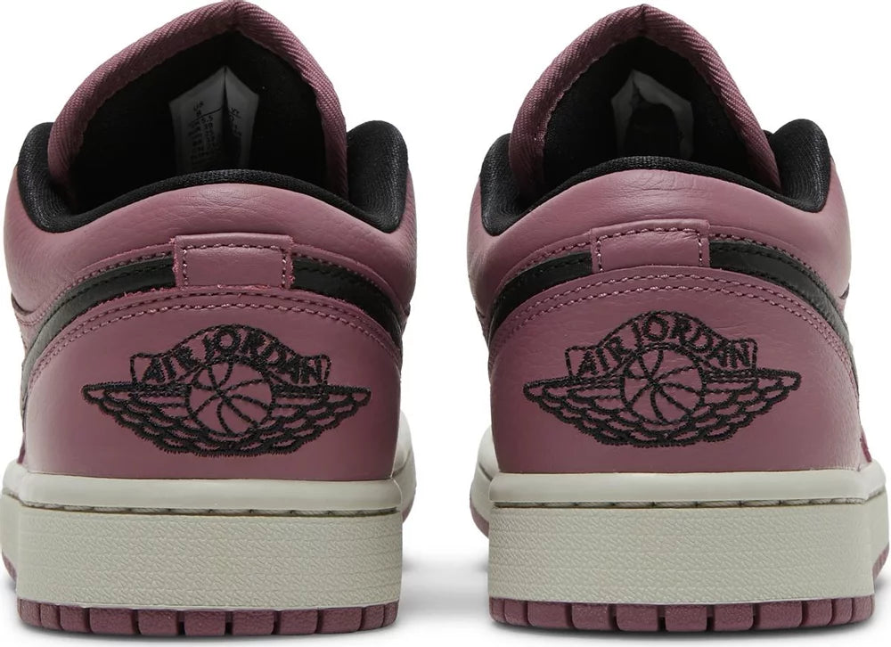 Nike Womens Air Jordan 1 Low SE Sneakers - 'Light Mulberry'
