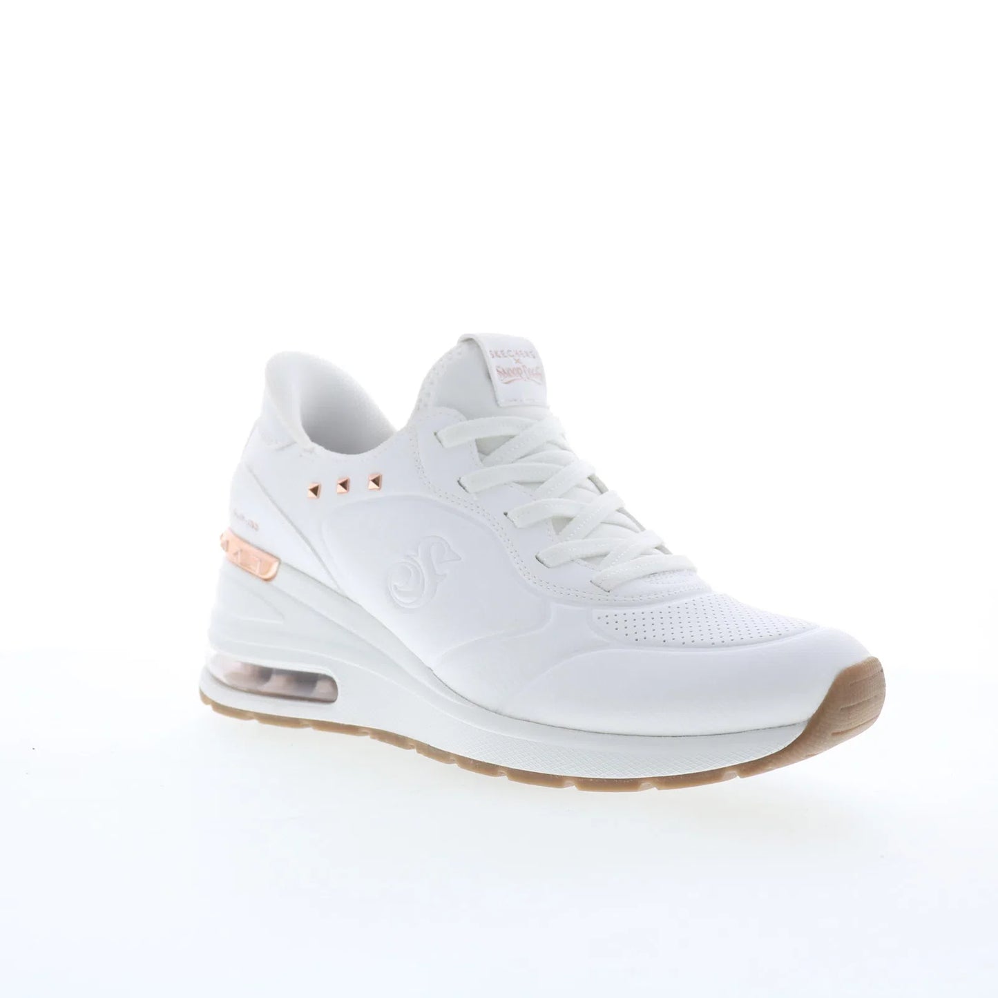 Skechers Snoop Dogg: Million Air - Luxe Daze3 Womens White Sneakers Shoes