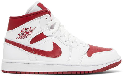 Nike Womens Air Jordan 1 Mid Sneakers - 'Reverse Chicago'