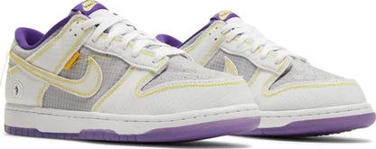 Nike Mens Union LA x Dunk Low Sneakers - 'Passport Pack - 'Lakers'