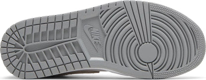 Nike Womens Air Jordan 1 Mid SE Sneakers - 'Particle Grey'