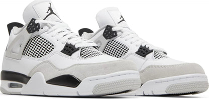 Nike Mens Air Jordan 4 Retro Sneakers - 'Military Black'