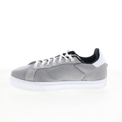 Hitchcock 931 Mens Gray Extra Wide 3E Canvas Lifestyle Sneakers Shoes