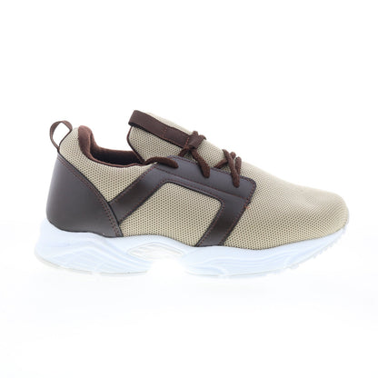 Hitchcock 938 Mens Brown Extra Extra Wide 8E Canvas Lifestyle Sneakers Shoes