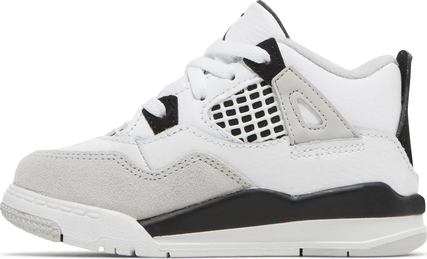 Nike Toddlers Air Jordan 4 Retro Sneakers - 'Military Black'