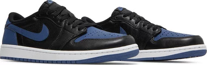 Nike Mens Air Jordan 1 Retro Low OG Sneakers - 'Mystic Navy'