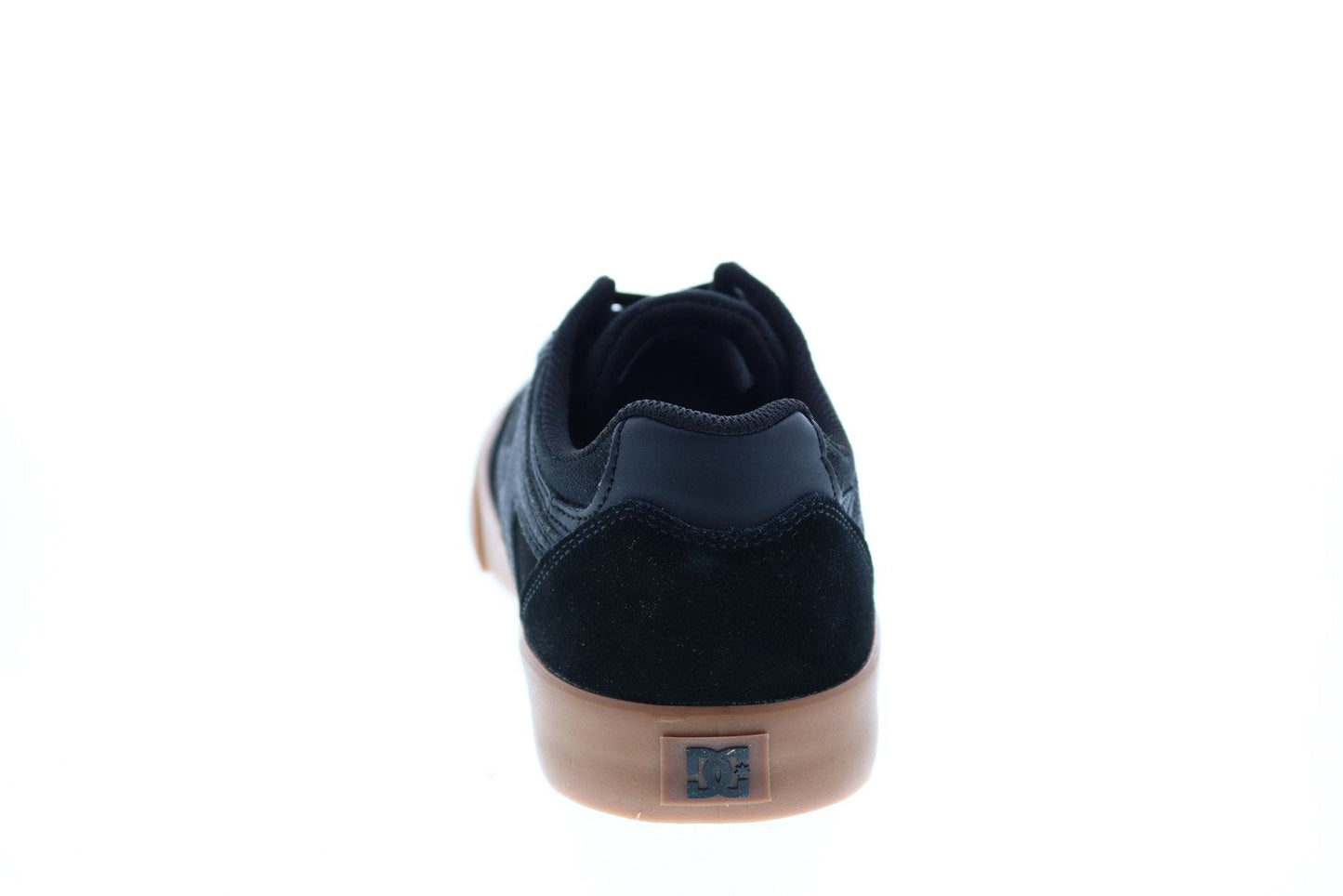 DC Kalis Vulc ADYS300569-KKG Mens Black Suede Skate Inspired Sneakers Shoes