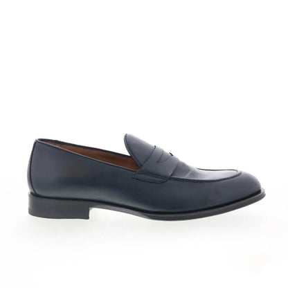 Pastori by Di Bianco Antonius Mens Blue Loafers & Slip Ons Penny Shoes