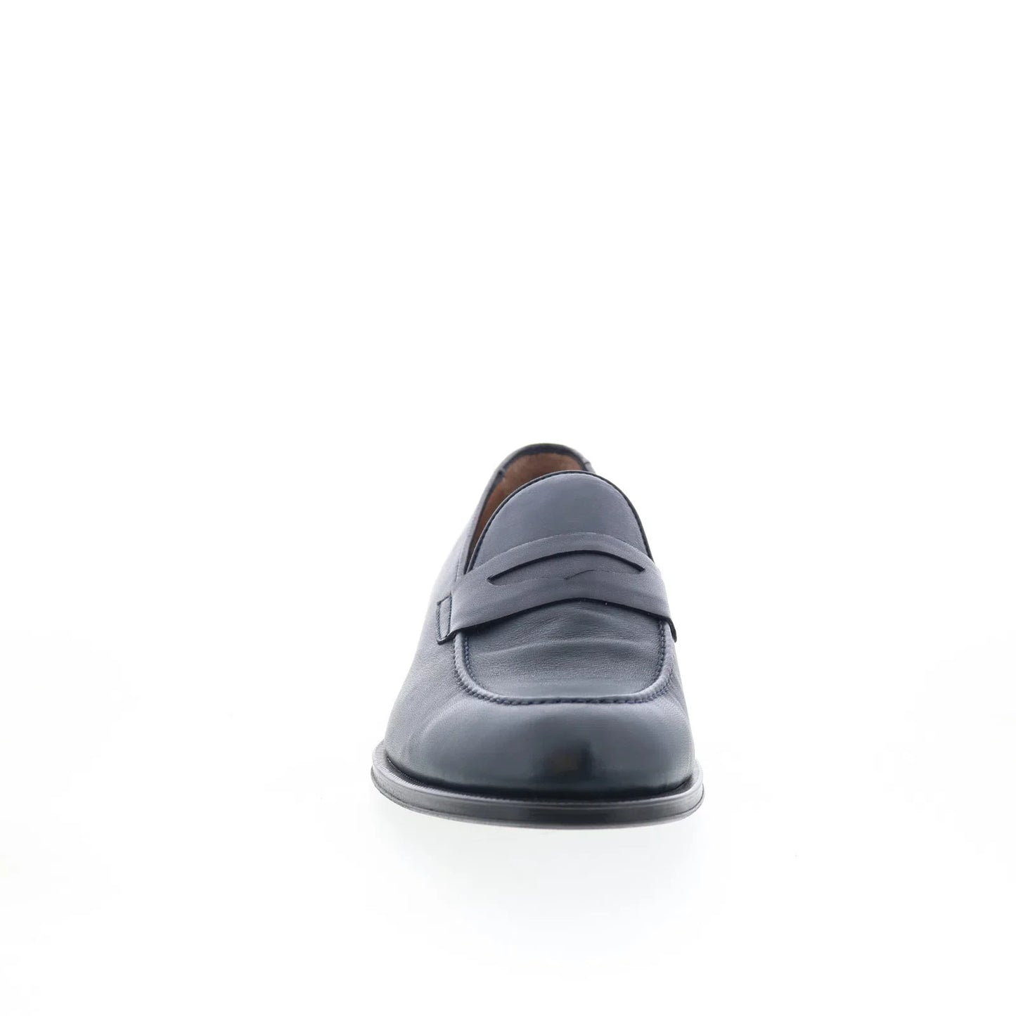 Pastori by Di Bianco Antonius Mens Blue Loafers & Slip Ons Penny Shoes