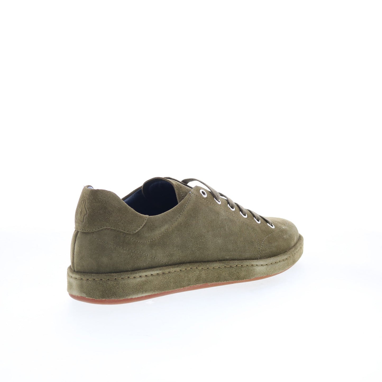 Di Bianco Asdi Mens Green Suede Lace Up Lifestyle Sneakers Shoes