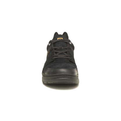 Caterpillar Cite Low P111257 Mens Black Suede Lifestyle Sneakers Shoes