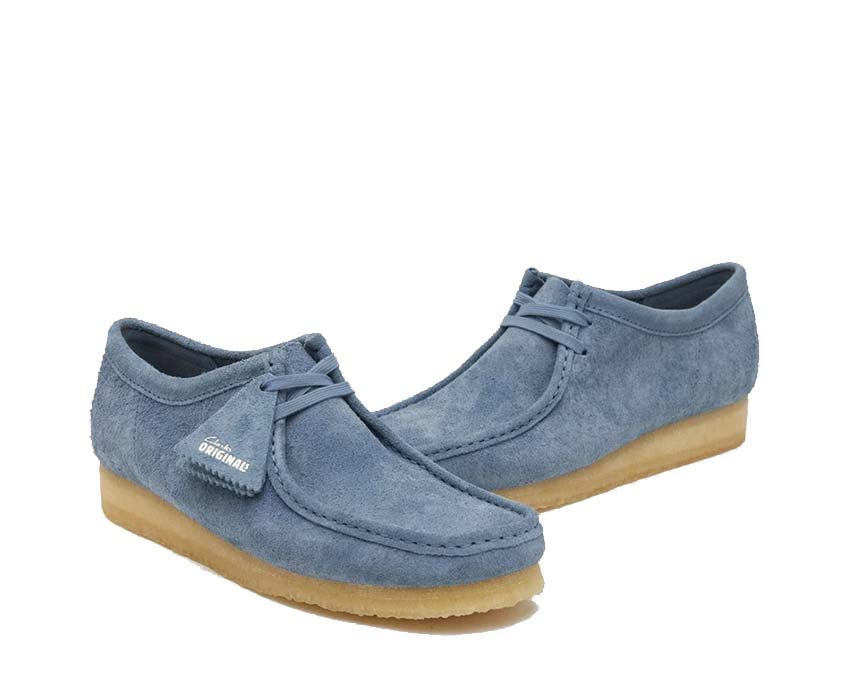 Clarks Wallabee Suede "French Blue"