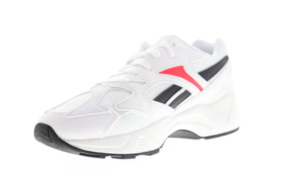 Reebok Aztrek 96 DV7249 Mens White Mesh Casual Low Top Lifestyle Sneakers Shoes
