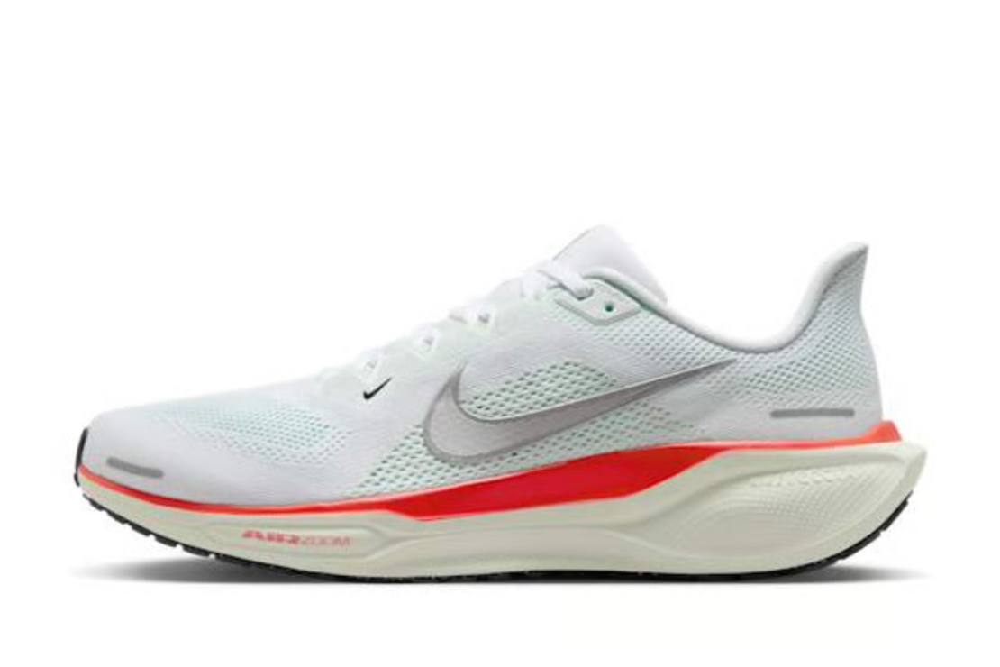 Pegasus 41 Men's :White | Bright Crimson