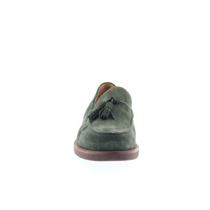 Pastori by Di Bianco Gordian Mens Green Loafers & Slip Ons Casual Shoes