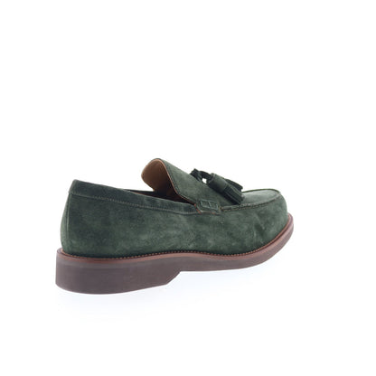 Pastori by Di Bianco Gordian Mens Green Loafers & Slip Ons Casual Shoes